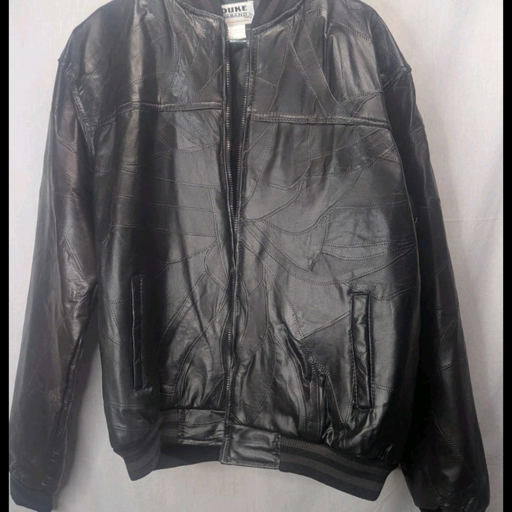 Black Leather Jacket for Men